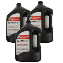 OEM Mercury OptimaxDFI 2Cycle Outboard Oil Case of 3 Gallons
