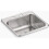 STERLING B153-2 Δευτερεύουσα Σιντριβάνι 15 x 15 Ίντσες Μονό Λεκάνη Μπαρ, Ανοξείδωτο Ατσάλι 2
