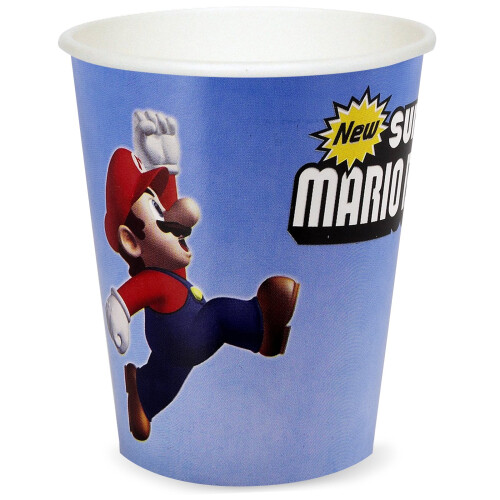 Super Mario Super Mario Bros. 9 oz. Cups (8) Child
