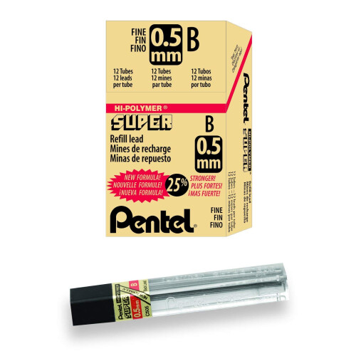 Pentel Pentel Super Hi-Polymer Chumbo Reabil 1