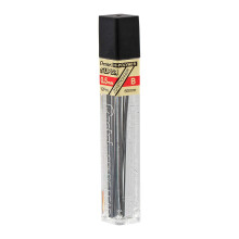 Pentel Super Hi-Polymer Minenmine, 0,5 mm fein, B, 144 Stck Blei (C505-B)