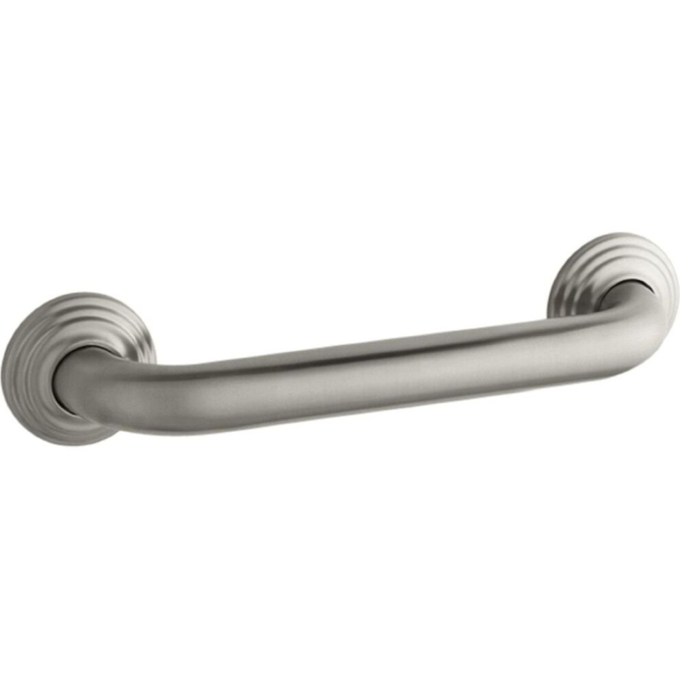 Kohler K-10540-Bn Traditional 12-Inch Grab Bar Vibrant Brushed Nickel