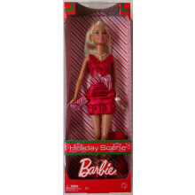 Barbie Holiday Scene Docka