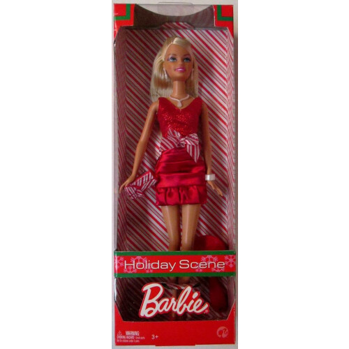 Barbie Barbie Holiday Scene Docka