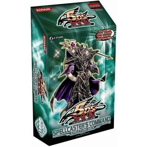 Yu-Gi-Oh! Deck de cartes YuGiOh 5D's Spellcaster's Command en anglais [Jouet]