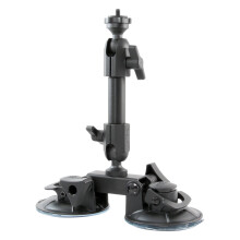 Delkin Devices Fat Gecko Dual Suction Camera Mount (DDMOUNT-SUCTION) zwart 3,5 x 9,5 x 11,3 inch