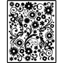 Spellbinders Impressabilities Vorlage zum Prägen/Debossen von Blumen