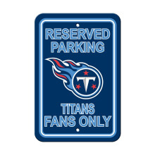 Fremont Die NFL Tennessee Titans Ταμπέλα Ομάδας, 12" x 18", Ταμπέλα Στάθμευσης