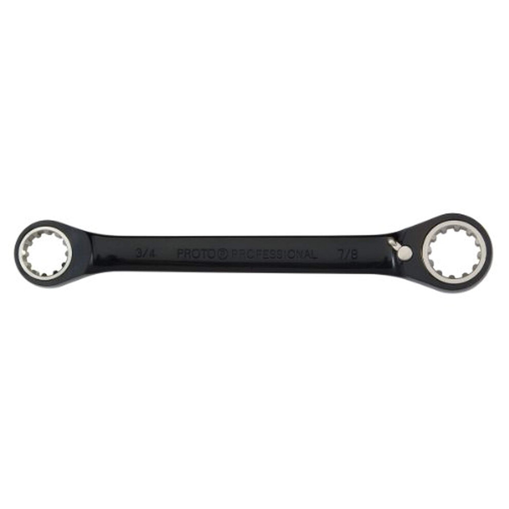 Proto Stanley JSBV1214 Double Box Racheting Spline Wrench 3/8 X 7/16