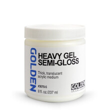 Golden Artist Colors - Heavy Gel Semi-Gloss - 8 oz Jar