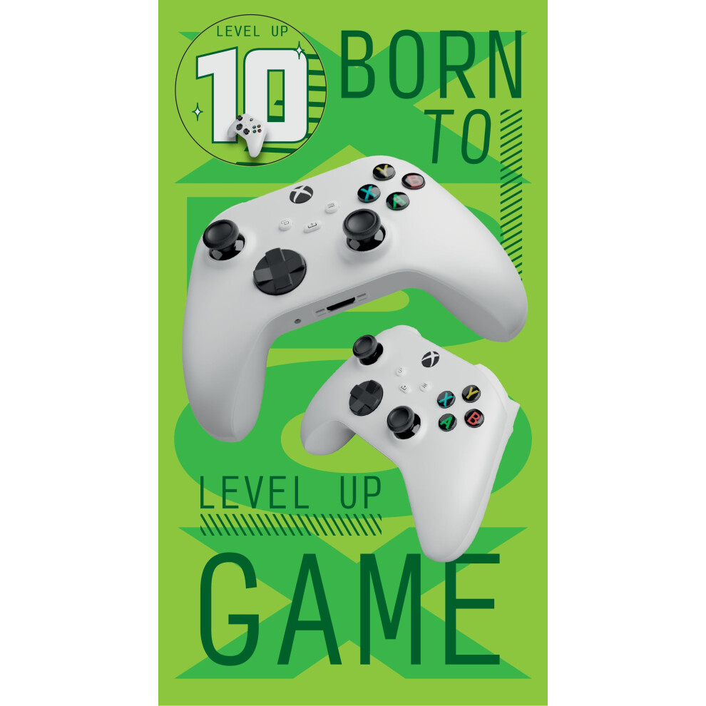 Xbox Age Sticker Birthday Card