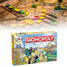 The Monopoly Simpsons Collectors Edition Board Game Cards Party Gifts Family