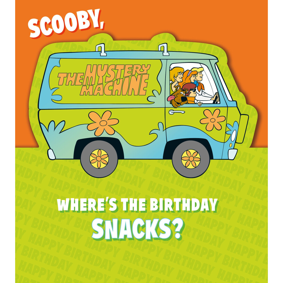 Scooby Doo Warner Bros Birthday Card