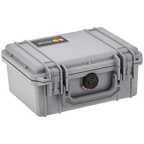 Pelican 1150 Camera Case With Foam (Silver) 2