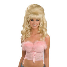 Forum Novelties Damen Flirty Fantasy Percke fr Erwachsene, Kostmzubehr, Blond, Einheitsgre