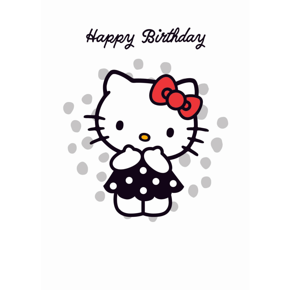 Hello Kitty Generic Birthday Card