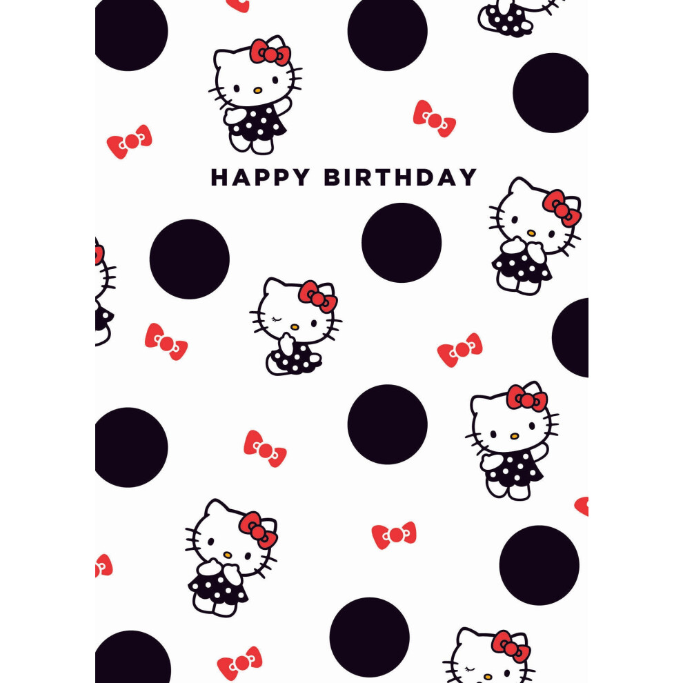 Hello Kitty Generic Birthday Card