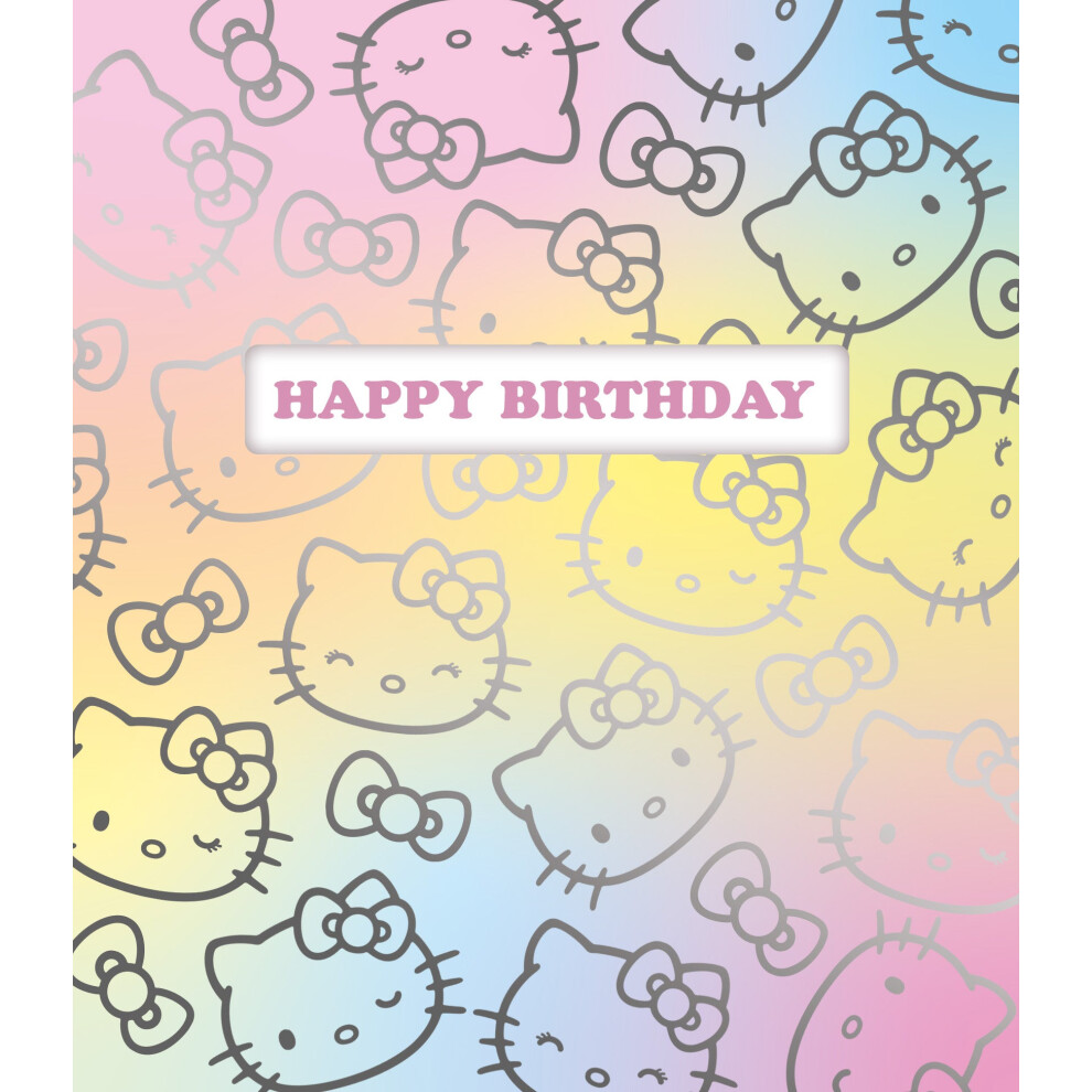 Hello Kitty Birthday Card