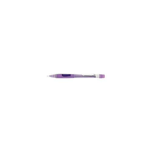 Pentel Μηχανικό Μολύβι Pentel Quicker Clicker, 0.7mm, Διαφανές Μωβ, Συσκευασία 12 (PD347TV) 2