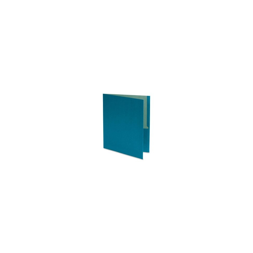 Photos - File Folder / Lever Arch File Esselte Twin Pocket Portfolios Recycled Blue 25/Box 78502 (ESS78502)