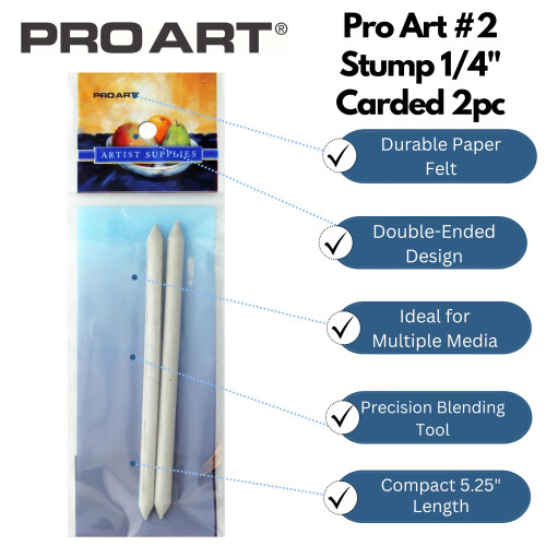 Pro Art Blending Stump Natural 2-delig 1