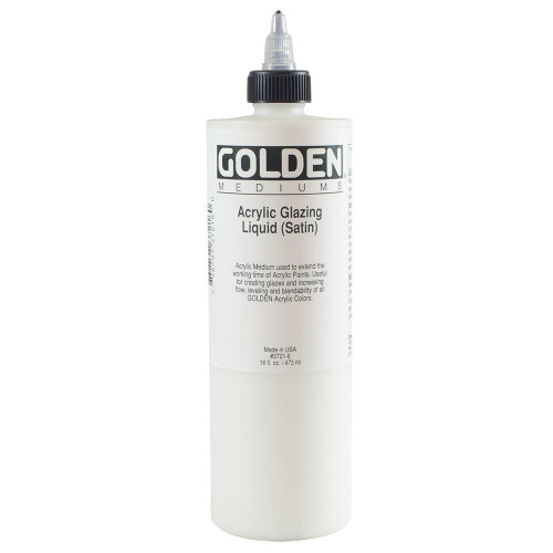 Golden Acryl Med 16 Oz Γυαλιστερό Υγρό Σατέν