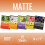 Grafix Matte .005 Dura-Lar Film de 14 polegadas por 17 polegadas 25 folhas Modelo: P05DM1417 2