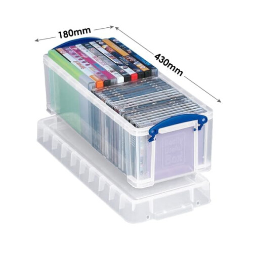 Really Useful Really Useful 6.5 L Διαφανής Αποθηκευτική Κουτί (6.5C) 2