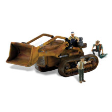 Autoscene Fritzs Front Loader med figurer HO Skala Woodland Scenics