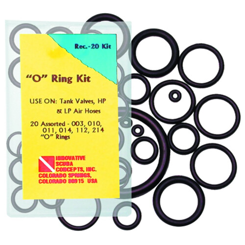 Gem et Dive O Ring Kit - 20 stykker RB0829