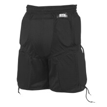 STX gepolsterte Jugend-Lacrosse-Torwarthose fr Herren, mittelgro/gro, Schwarz