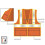 Ergodyne unisex Two-tone X-back Class 2 Γιλέκο, Πορτοκαλί, 4X-Large-5X-Large 5