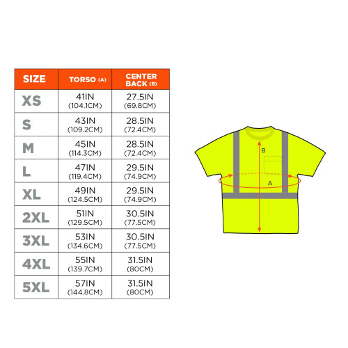 GloWear γυναικείο T-Shirt Υψηλής Ορατότητας Ανακλαστικό, Λάιμ, Ασημί, XX-Large US 2
