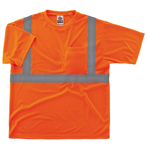 Ergodyne ανδρικό Τ-shirt Υψηλής Ορατότητας, Ανακλαστικό, Πορτοκαλί, XL ΗΠΑ