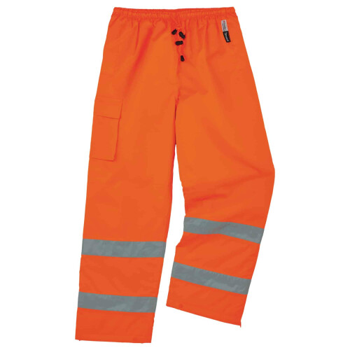 Ergodyne GloWear 8925 ANSI Υψηλής Ορατότητας Πορτοκαλί Ανακλαστικά Παντελόνια Ασφαλείας, 5XL
