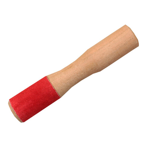 DharmaObjects Suede/Wood 1 Singing Bowl Mallet Tool