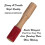 DharmaObjects Suede/Wood 1 Singing Bowl Mallet Tool 2