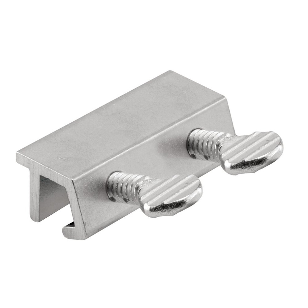 Serrure de porte coulissante Prime-Line U 10679     double vis en aluminium (paquet individuel)