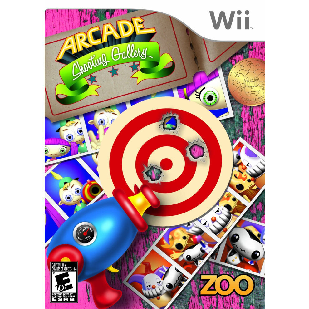 Arcade Shooting Gallery - Nintendo Wii 802068102494