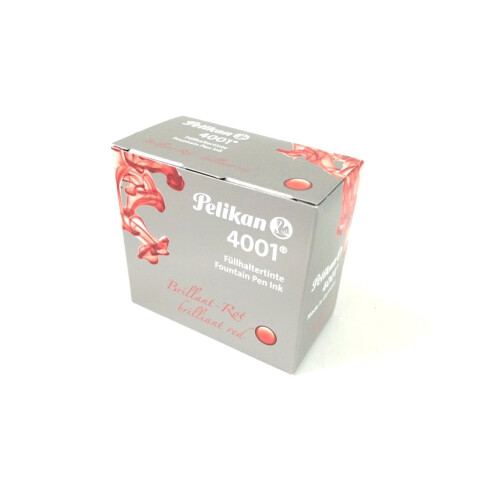 Pelikan 4001 Μελάνι σε Μπουκάλι για Καρφίτσες, Λαμπερό Κόκκινο, 62.5ml, 1 Τεμ (329169) 2