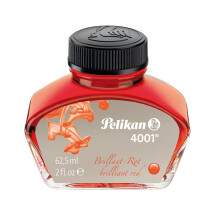 Pelikan 4001 Balen inkoust pro plnc pera Brilliant Red 62,5 ml 1 kad (329169)