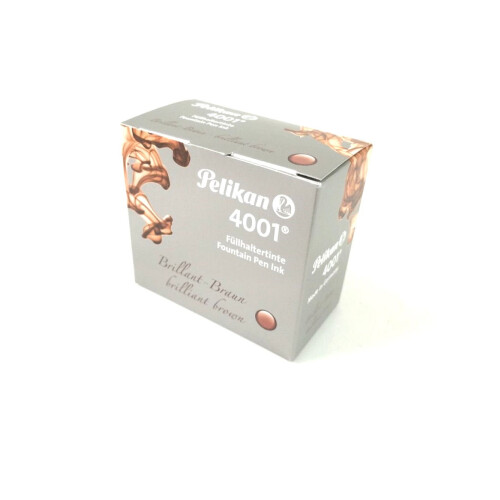 Pelikan 4001 Μελάνι για Φακέλους, Λαμπερό Καφέ, 62.5ml, 1 Τεμάχιο (329185) 2