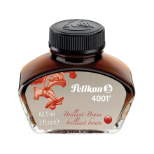 Pelikan 4001 balen inkoust pro plnc pera Brilliant Brown 62,5 ml 1 kad (329185)