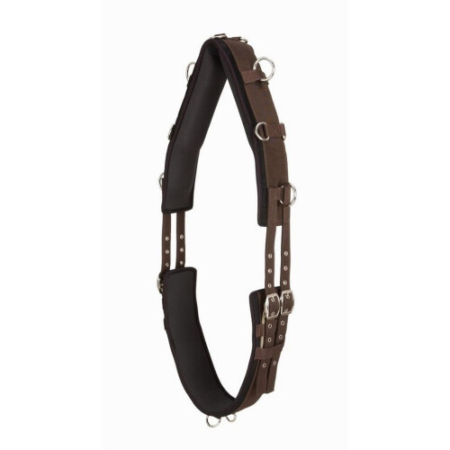 H?rd 1 Neopren foret 12-ring nylon surcingle (hest)