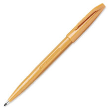 Pentel Sign Pen Non Refillable Water Based Fine Point Ochre (S520-Y)