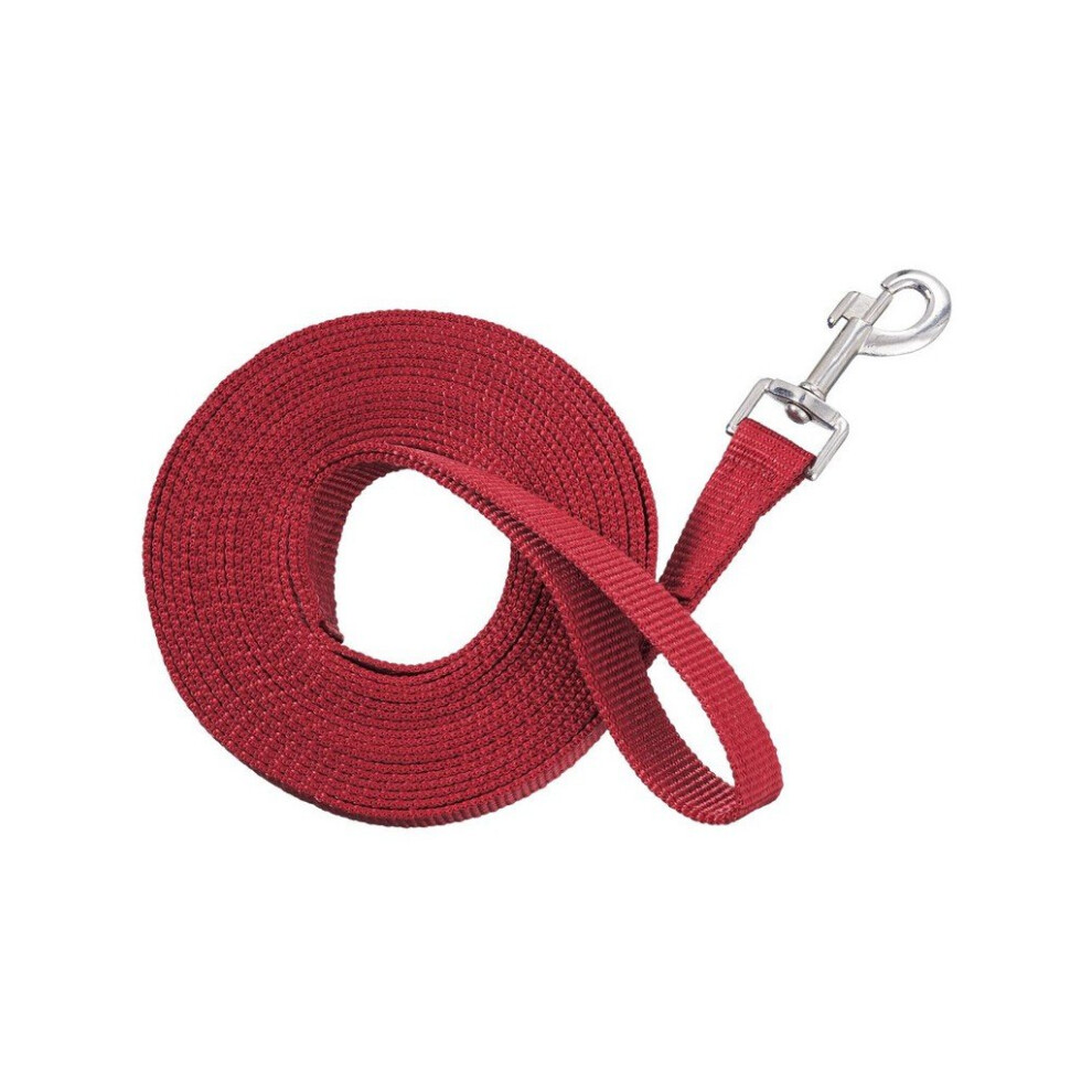 Tough 1 Nylon Web Lunge Line, Red-image