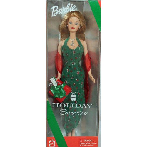 Barbie Poup   e surprise de No   l Barbie 27290 2000