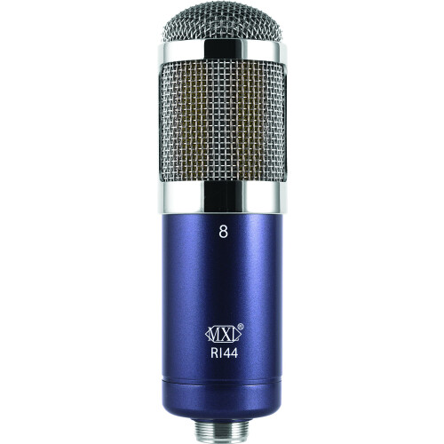 MXL R144 Multi-Purpose Ribbon Microphone with Shockmount  Purple (MXL