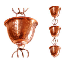Lan?uri de ploaie Monarch 26058 Cupa ciocanita 3 ft Extensia lan?ului de ploaie Cupru