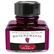 J. Herbin Fountain Pen Ink - 30 ml Bottled - Rouge Bourgogne